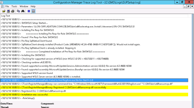 Troubleshooting software update using SCCM 2012 – Part 2 – AN IT DIARY ...